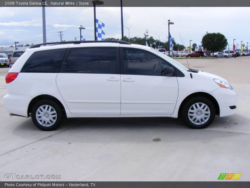 Natural White / Stone 2008 Toyota Sienna CE