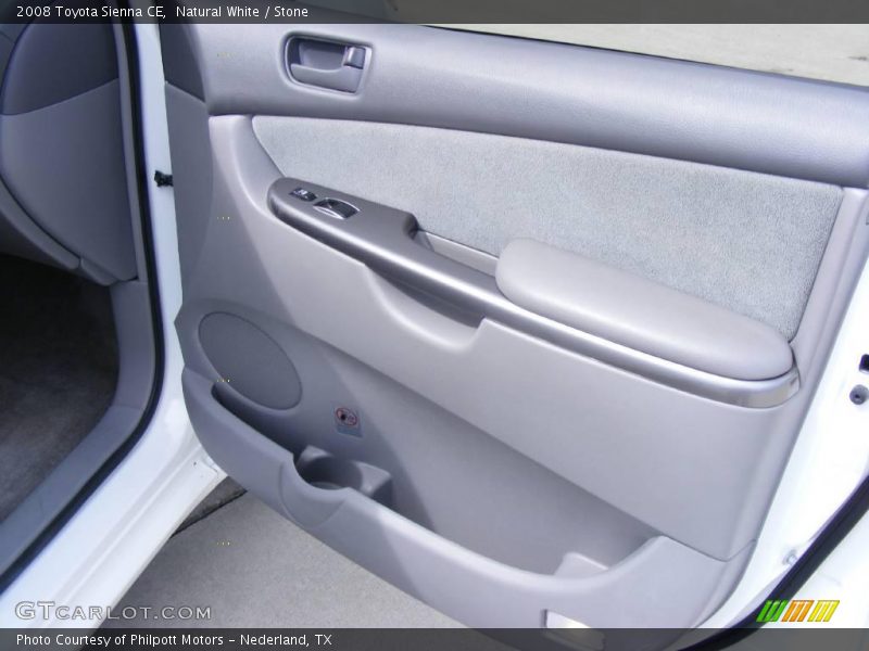 Natural White / Stone 2008 Toyota Sienna CE