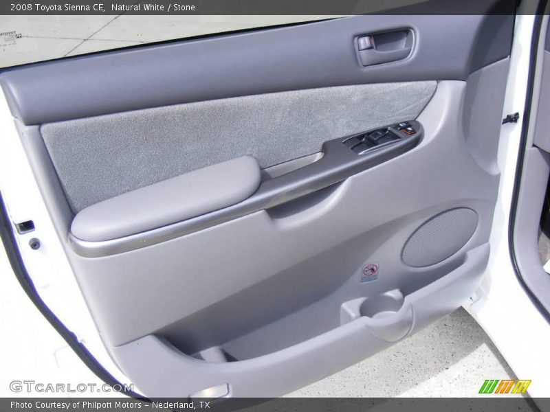 Natural White / Stone 2008 Toyota Sienna CE