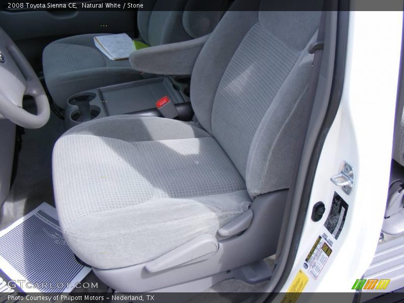 Natural White / Stone 2008 Toyota Sienna CE