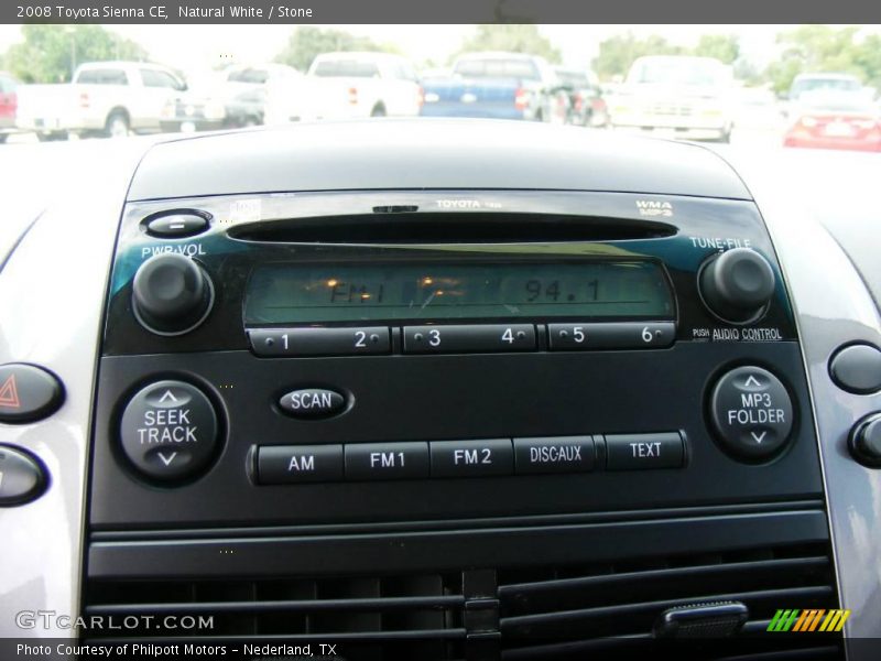 Natural White / Stone 2008 Toyota Sienna CE