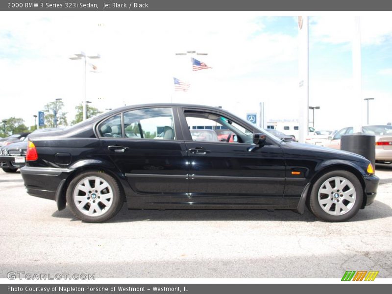 Jet Black / Black 2000 BMW 3 Series 323i Sedan