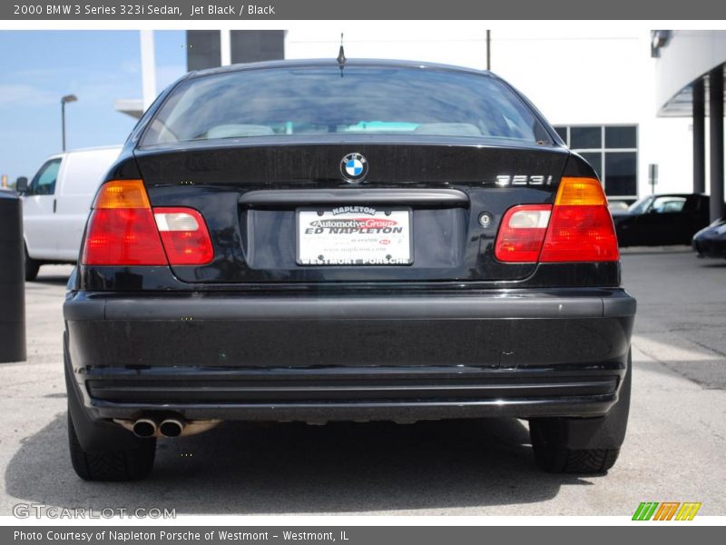 Jet Black / Black 2000 BMW 3 Series 323i Sedan
