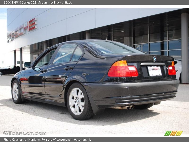 Jet Black / Black 2000 BMW 3 Series 323i Sedan