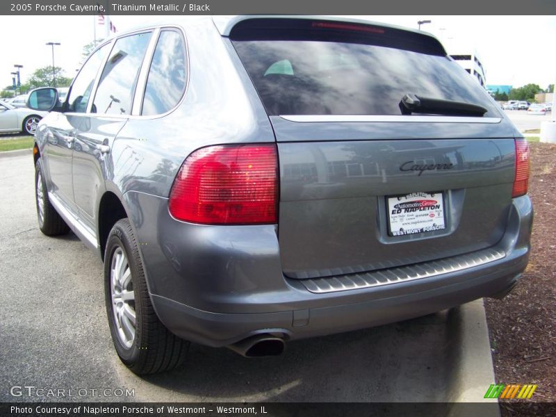 Titanium Metallic / Black 2005 Porsche Cayenne