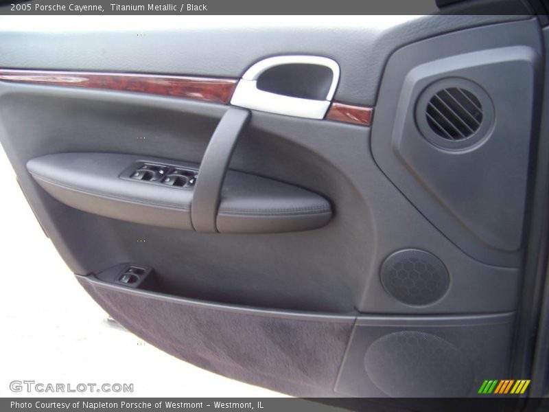 Titanium Metallic / Black 2005 Porsche Cayenne