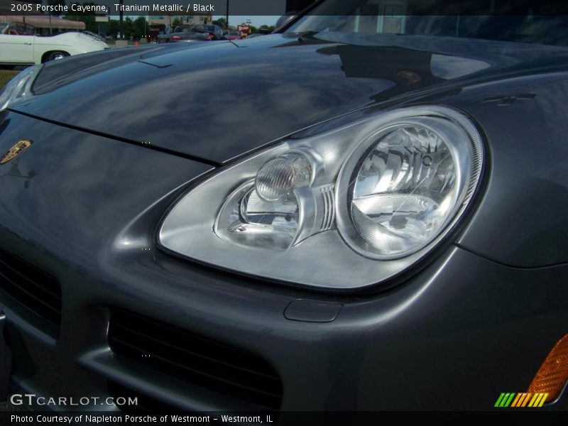 Titanium Metallic / Black 2005 Porsche Cayenne