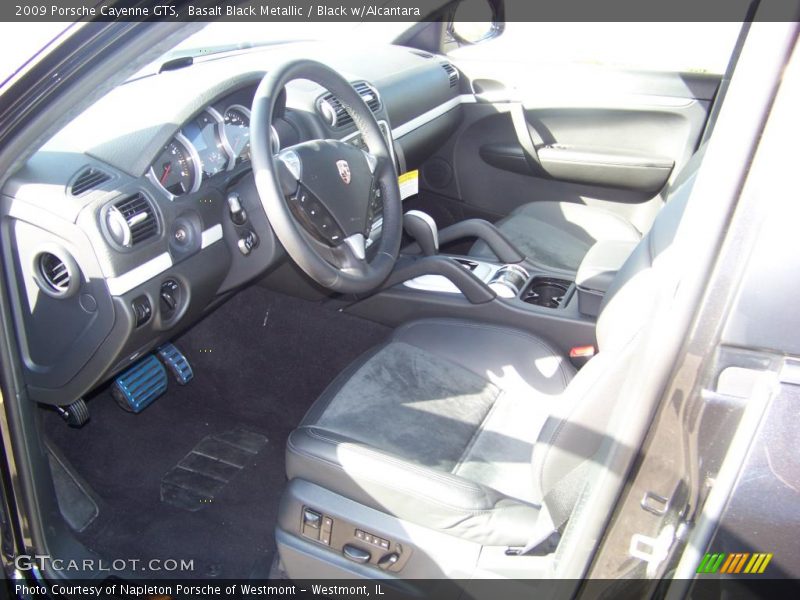 Basalt Black Metallic / Black w/Alcantara 2009 Porsche Cayenne GTS