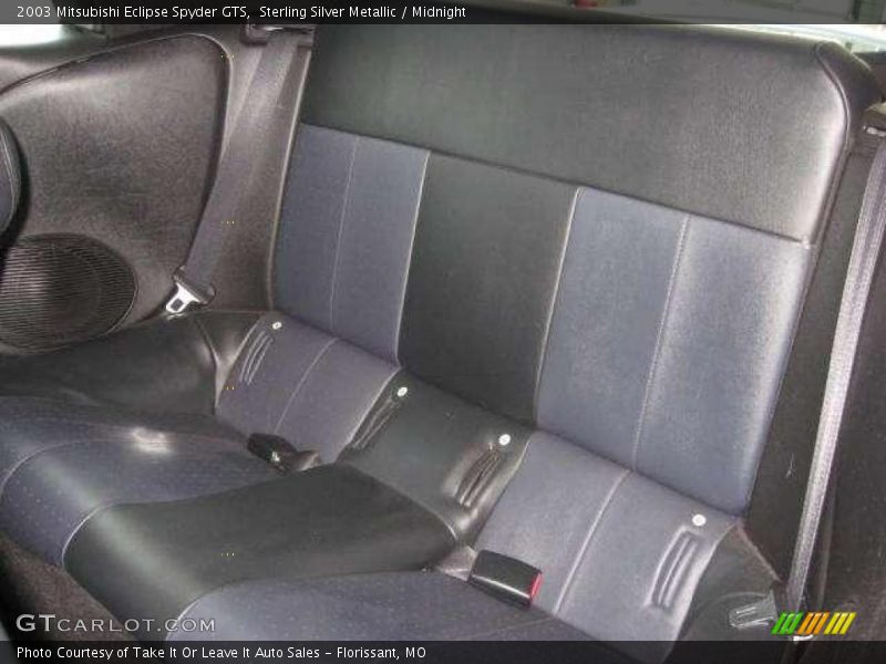 Sterling Silver Metallic / Midnight 2003 Mitsubishi Eclipse Spyder GTS