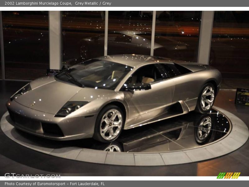 Grey Metallic / Grey 2002 Lamborghini Murcielago Coupe