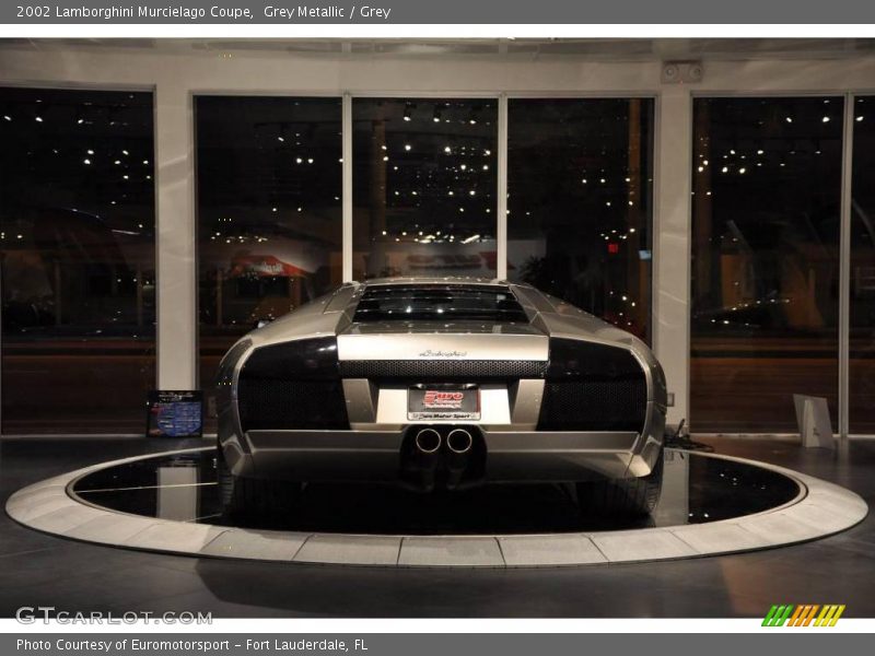 Grey Metallic / Grey 2002 Lamborghini Murcielago Coupe