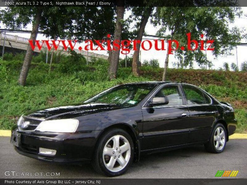 Nighthawk Black Pearl / Ebony 2002 Acura TL 3.2 Type S