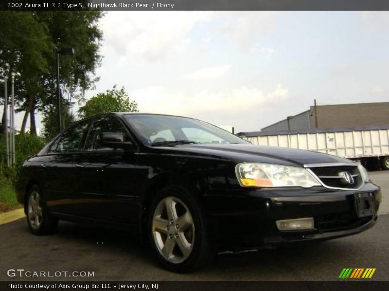 Nighthawk Black Pearl / Ebony 2002 Acura TL 3.2 Type S