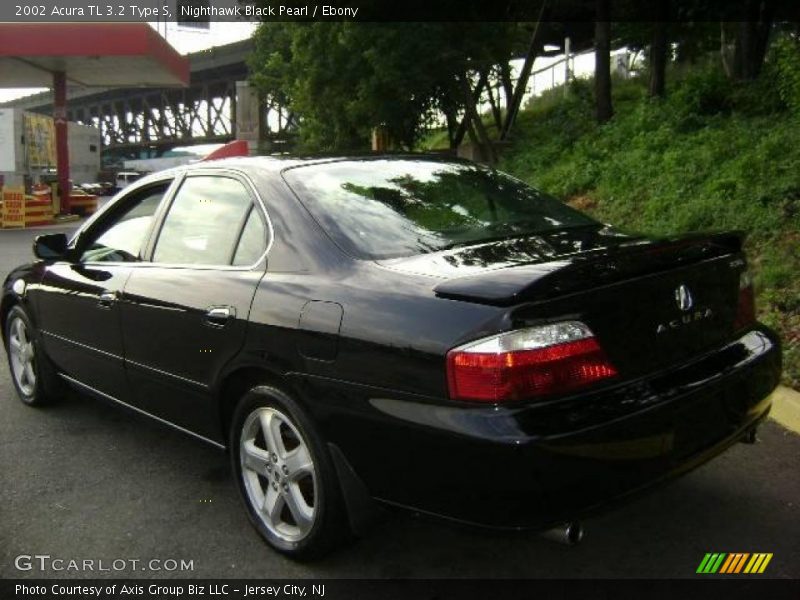 Nighthawk Black Pearl / Ebony 2002 Acura TL 3.2 Type S