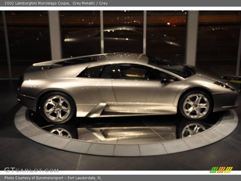 Grey Metallic / Grey 2002 Lamborghini Murcielago Coupe