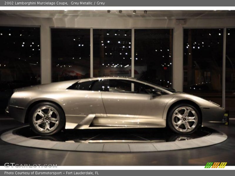 Grey Metallic / Grey 2002 Lamborghini Murcielago Coupe