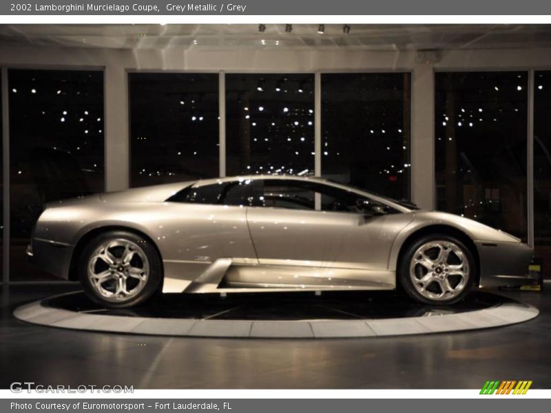 Grey Metallic / Grey 2002 Lamborghini Murcielago Coupe