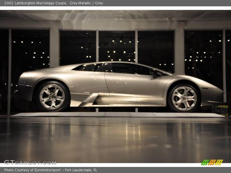 Grey Metallic / Grey 2002 Lamborghini Murcielago Coupe