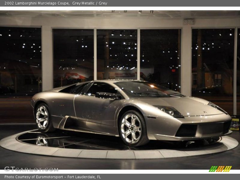 Grey Metallic / Grey 2002 Lamborghini Murcielago Coupe