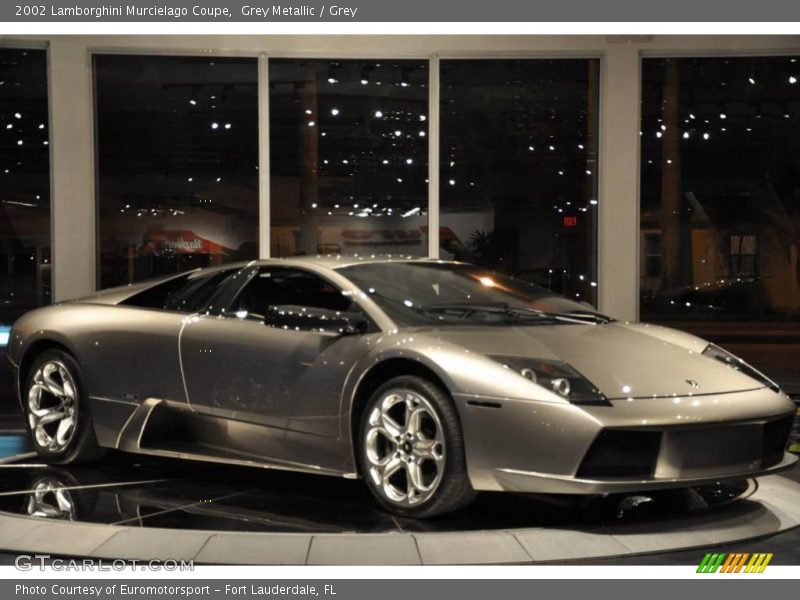 Grey Metallic / Grey 2002 Lamborghini Murcielago Coupe