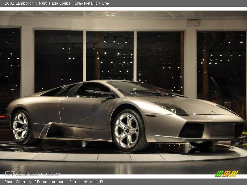 Grey Metallic / Grey 2002 Lamborghini Murcielago Coupe
