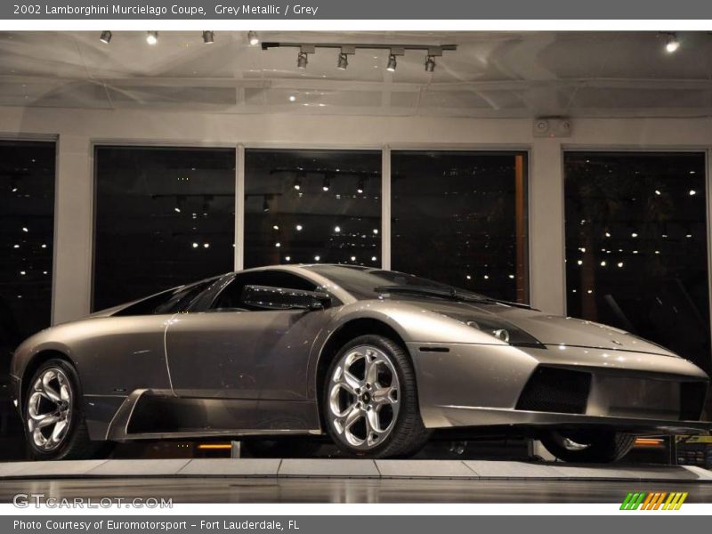 Grey Metallic / Grey 2002 Lamborghini Murcielago Coupe