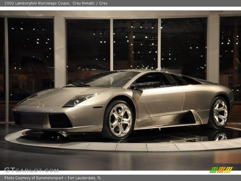 Grey Metallic / Grey 2002 Lamborghini Murcielago Coupe