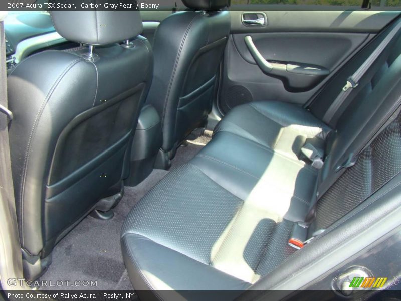 Carbon Gray Pearl / Ebony 2007 Acura TSX Sedan