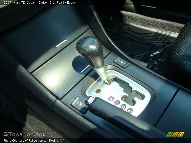 Carbon Gray Pearl / Ebony 2007 Acura TSX Sedan