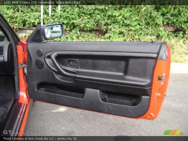 Bright Red / Black 1995 BMW 3 Series 325i Convertible