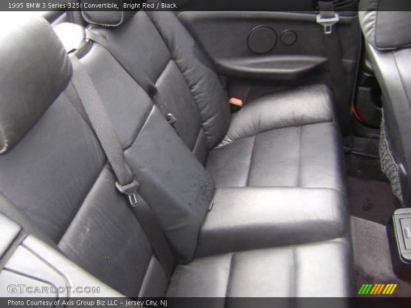 Bright Red / Black 1995 BMW 3 Series 325i Convertible