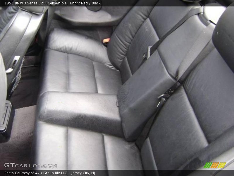 Bright Red / Black 1995 BMW 3 Series 325i Convertible