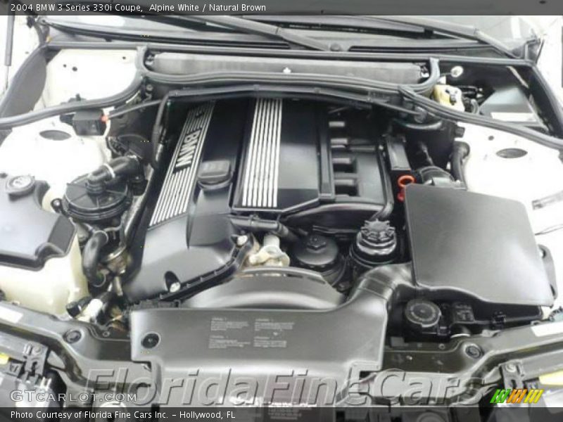 Alpine White / Natural Brown 2004 BMW 3 Series 330i Coupe