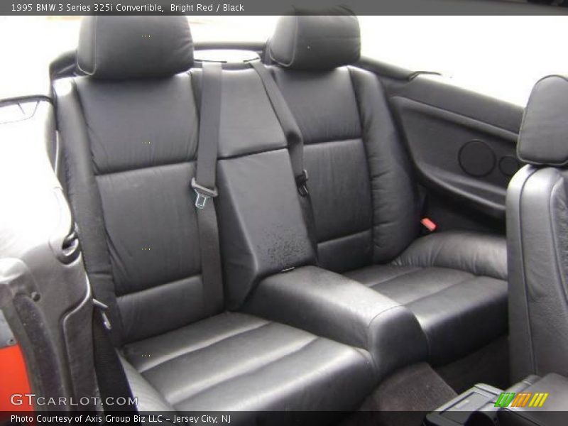 Bright Red / Black 1995 BMW 3 Series 325i Convertible