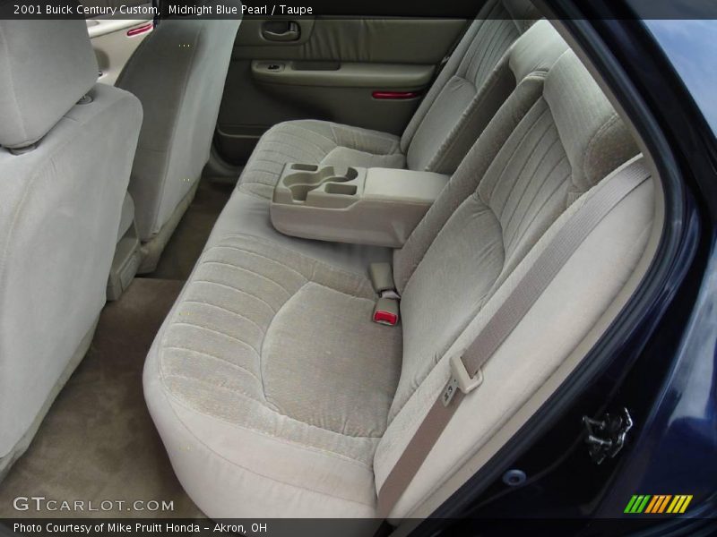 Midnight Blue Pearl / Taupe 2001 Buick Century Custom