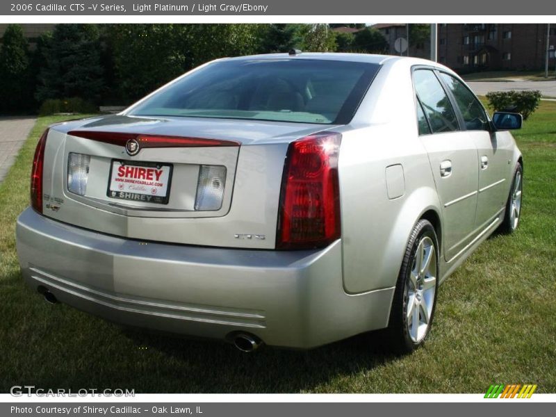 Light Platinum / Light Gray/Ebony 2006 Cadillac CTS -V Series