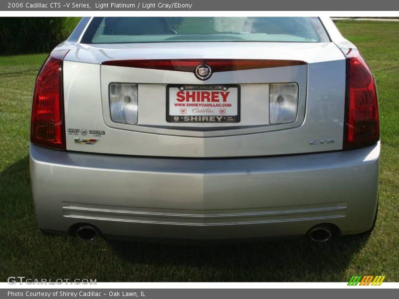 Light Platinum / Light Gray/Ebony 2006 Cadillac CTS -V Series