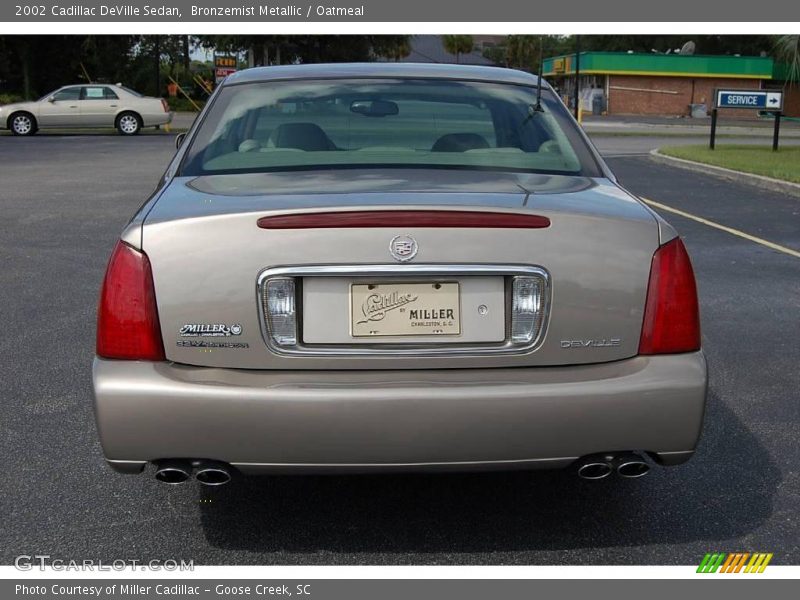 Bronzemist Metallic / Oatmeal 2002 Cadillac DeVille Sedan