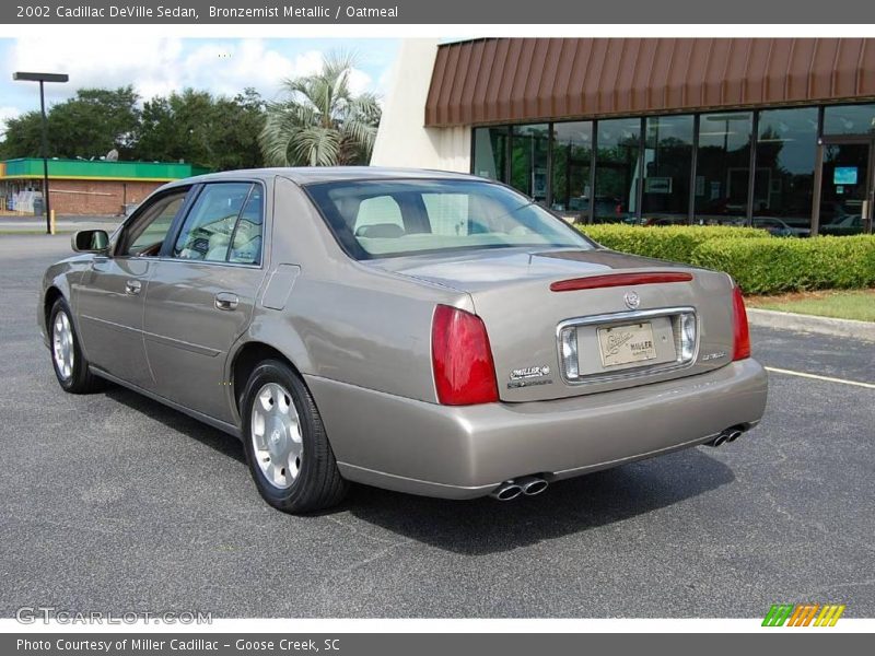 Bronzemist Metallic / Oatmeal 2002 Cadillac DeVille Sedan