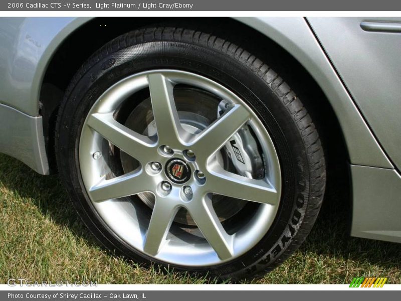 Light Platinum / Light Gray/Ebony 2006 Cadillac CTS -V Series