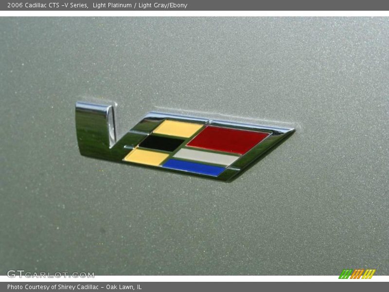 Light Platinum / Light Gray/Ebony 2006 Cadillac CTS -V Series