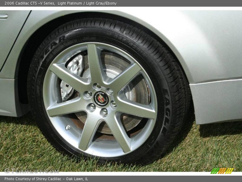 Light Platinum / Light Gray/Ebony 2006 Cadillac CTS -V Series