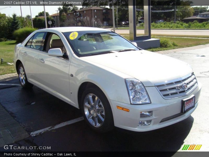 White Diamond / Cashmere 2007 Cadillac STS V8