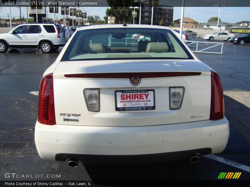 White Diamond / Cashmere 2007 Cadillac STS V8