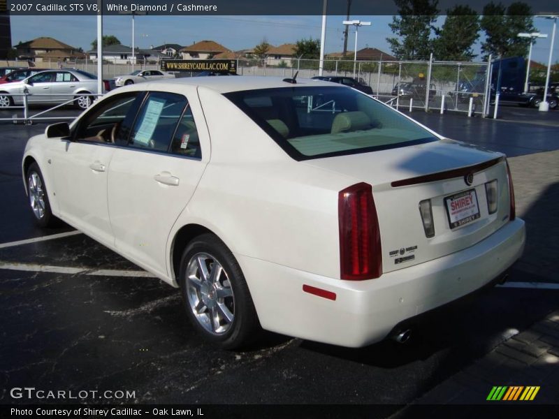 White Diamond / Cashmere 2007 Cadillac STS V8