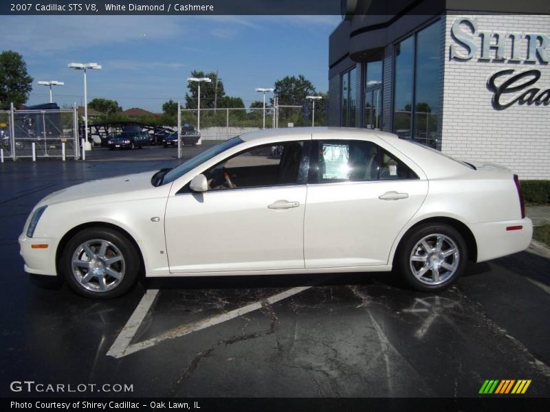 White Diamond / Cashmere 2007 Cadillac STS V8