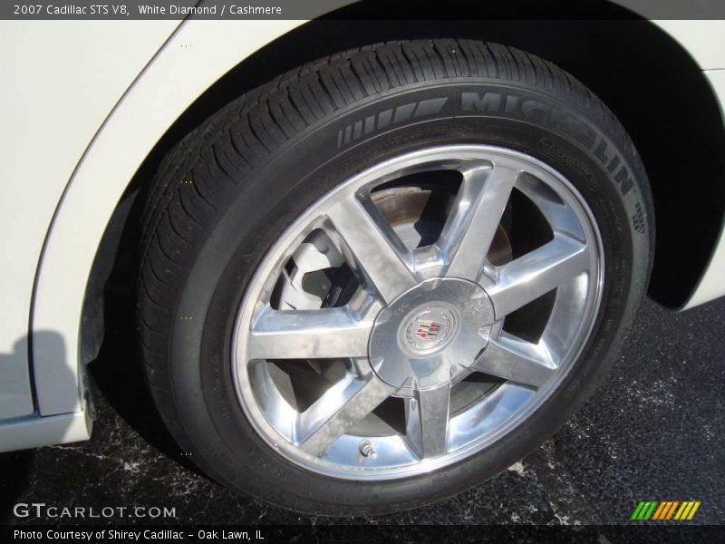 White Diamond / Cashmere 2007 Cadillac STS V8