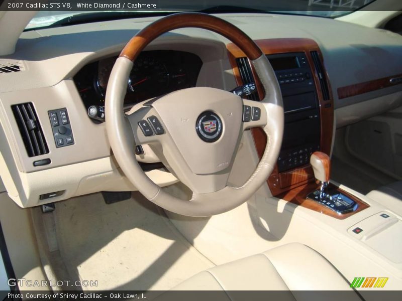 White Diamond / Cashmere 2007 Cadillac STS V8