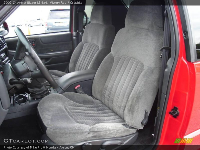 Victory Red / Graphite 2002 Chevrolet Blazer LS 4x4