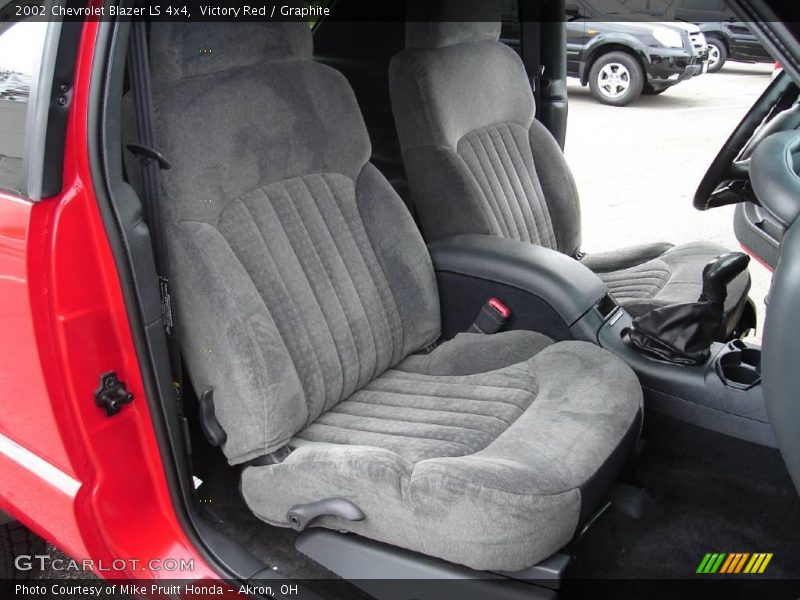 Victory Red / Graphite 2002 Chevrolet Blazer LS 4x4